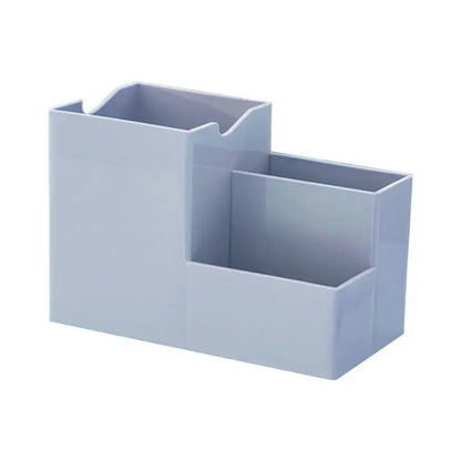 organizador de escritorio azul